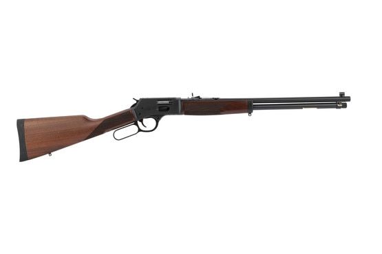 Henry Big Boy 357 magnum lever action rifle features a side loading gate